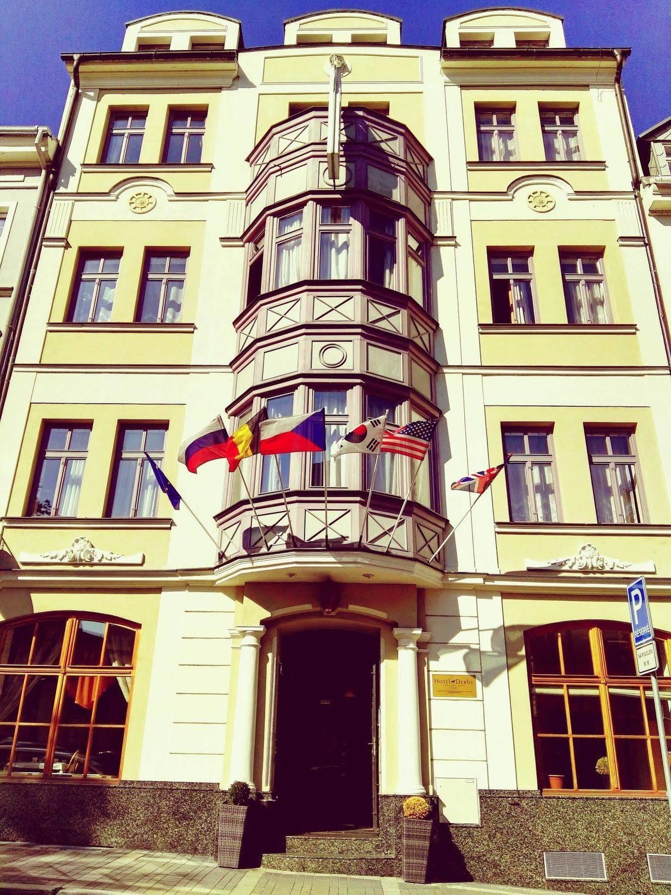 Hotel Derby Karlovy Vary Bagian luar foto